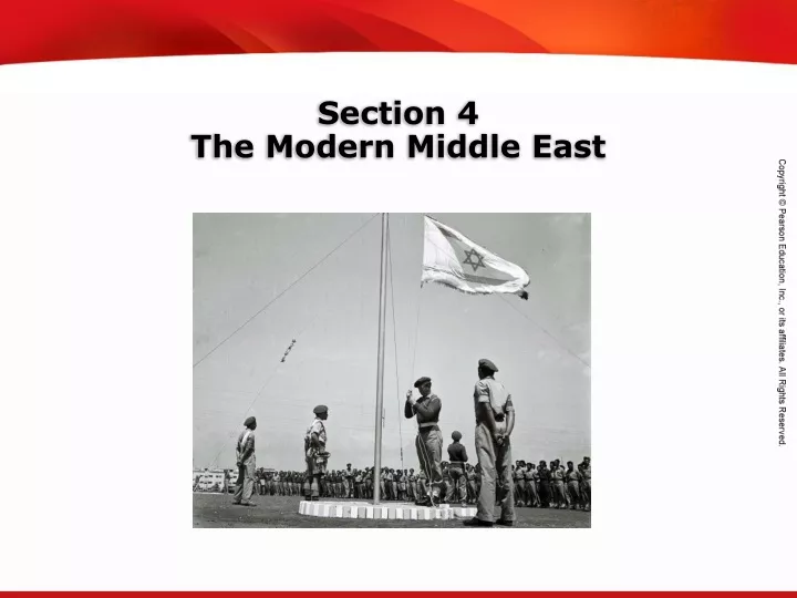 section 4 the modern middle east