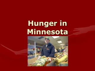 Hunger in Minnesota