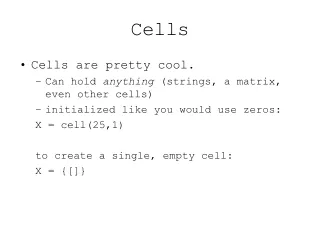 Cells