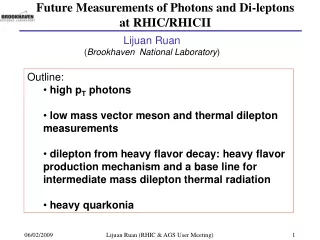 Future Measurements of Photons and Di-leptons  at RHIC/RHICII