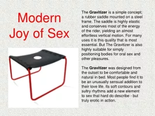 Modern Joy of Sex