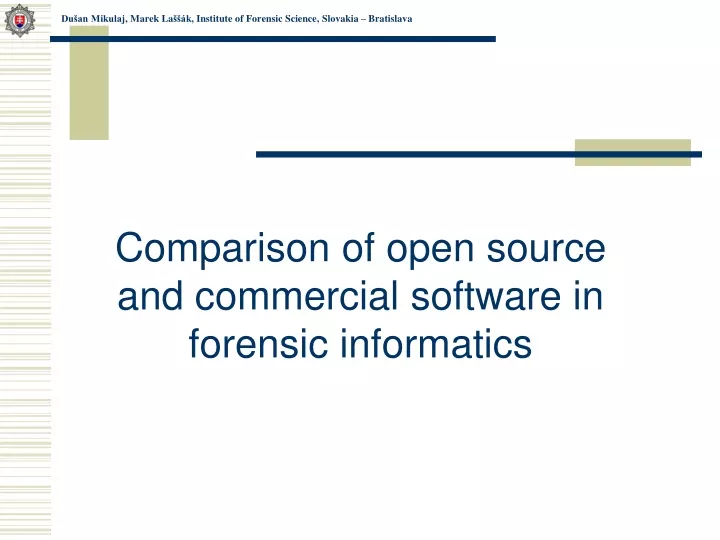 comparison of open source and commercial software