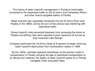 Golden Age of Sternwheeler Steamboats St Johns and Ocklawaha Rivers
