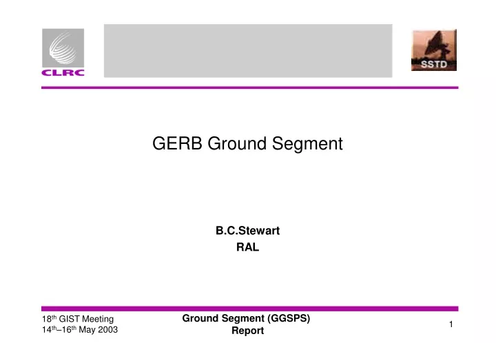 gerb ground segment