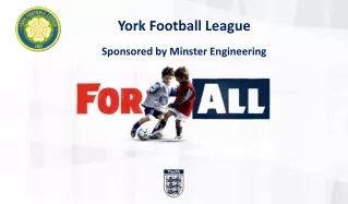 York Football League Sponsored by Minster Engineering