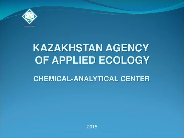 kazakhstan agency of applied ecology