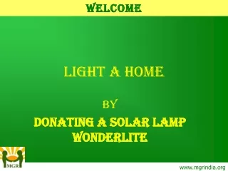 Light A Home