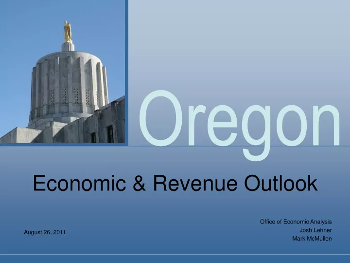 economic revenue outlook