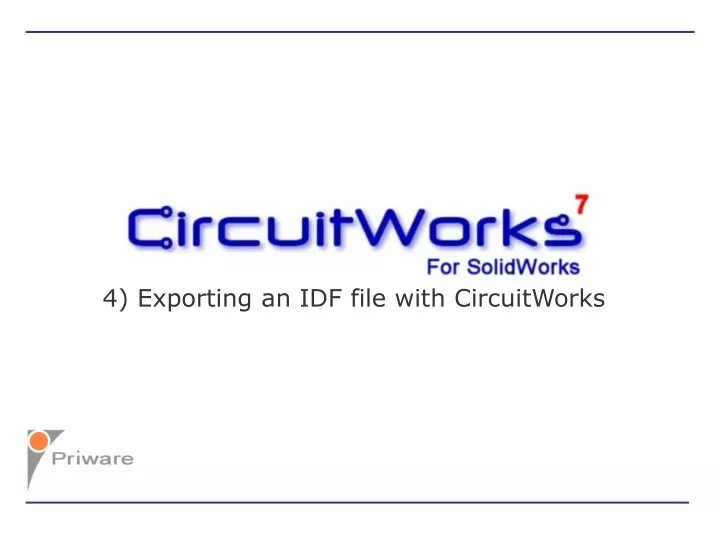 4 exporting an idf file with circuitworks
