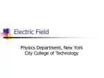 Electric Field: Definition, Examples, and Applications - slide 1