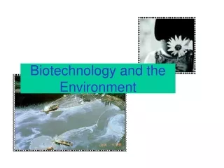 Biotechnology and the Environment