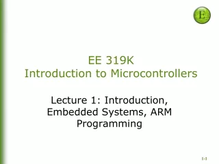 EE 319K Introduction to Microcontrollers