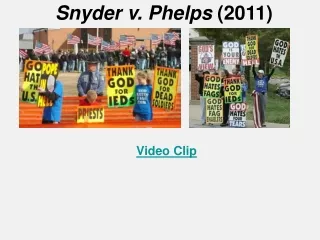 Snyder v. Phelps  (2011)