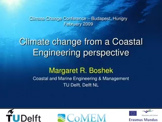 Climate change from a Coastal Engineering perspective