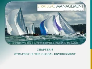 Chapter 8 Strategy  in the Global Environment