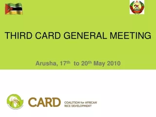 THIRD CARD GENERAL MEETING