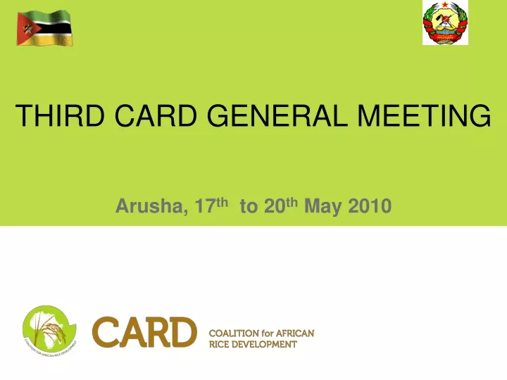 third card general meeting