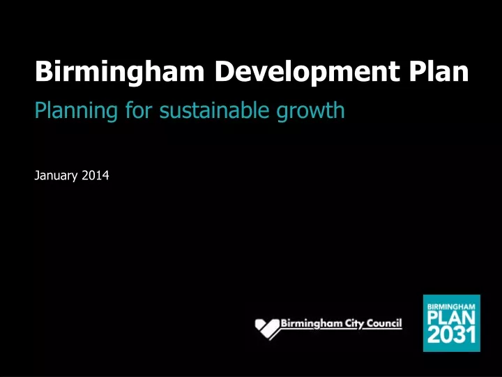 birmingham development plan planning