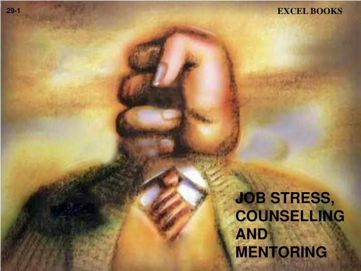 job stress counselling and mentoring