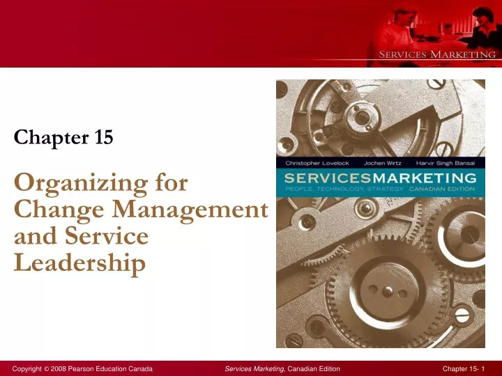 chapter 15 organizing for change management