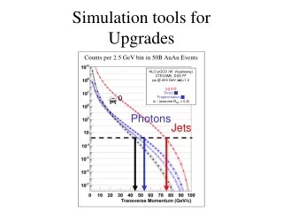 Simulation tools for  Upgrades