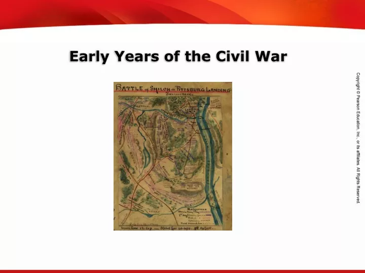 early years of the civil war