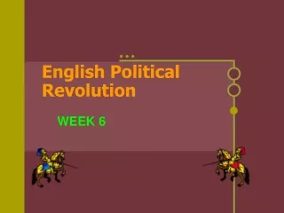English Political Revolution