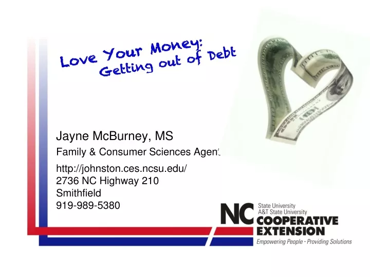 love your money getting out of debt
