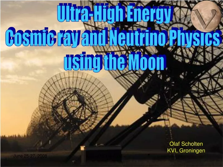 ultra high energy cosmic ray and neutrino physics