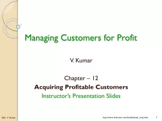 Managing Customers for Profit