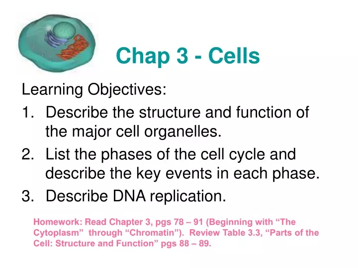 chap 3 cells