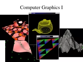Computer Graphics I