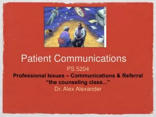 Patient Communications