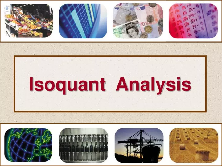 isoquant analysis