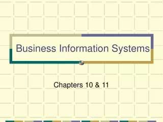 Business Information Systems