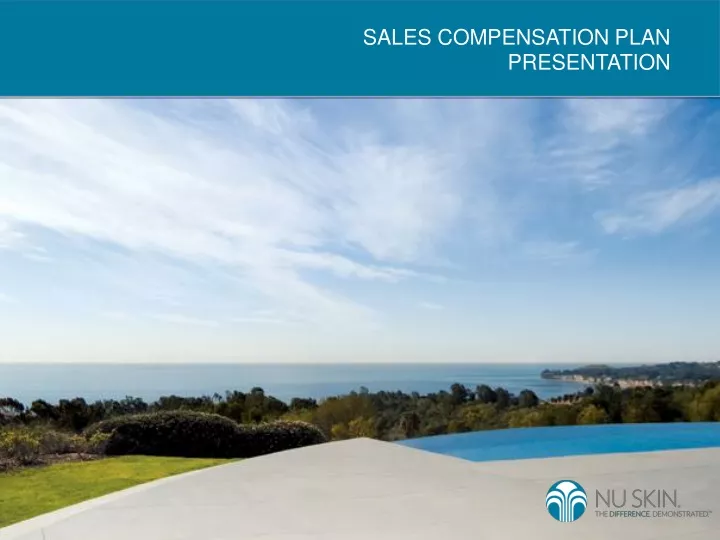 sales compensation plan presentation