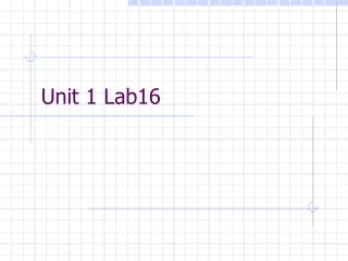 Unit 1 Lab16