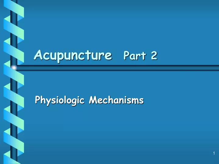 acupuncture part 2