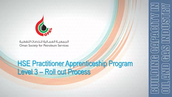 hse practitioner apprenticeship program level 3 roll out process