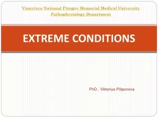 EXTREME  CONDITIONS