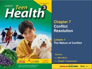 Chapter 7 Conflict  Resolution