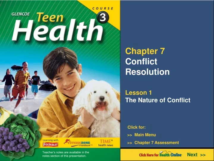 chapter 7 conflict resolution