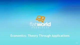 Economics: Theory Through Applications