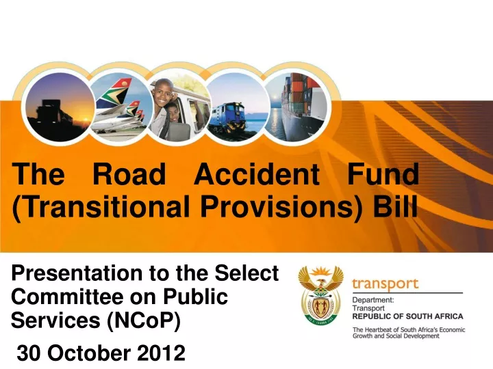 the road accident fund transitional provisions
