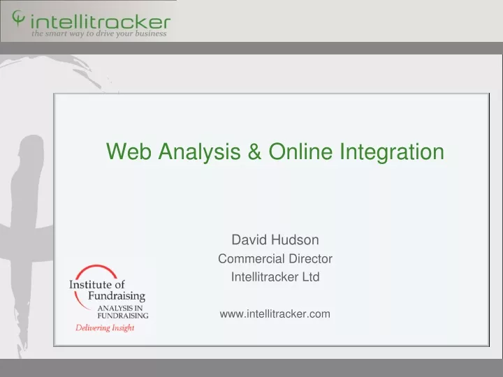 web analysis online integration