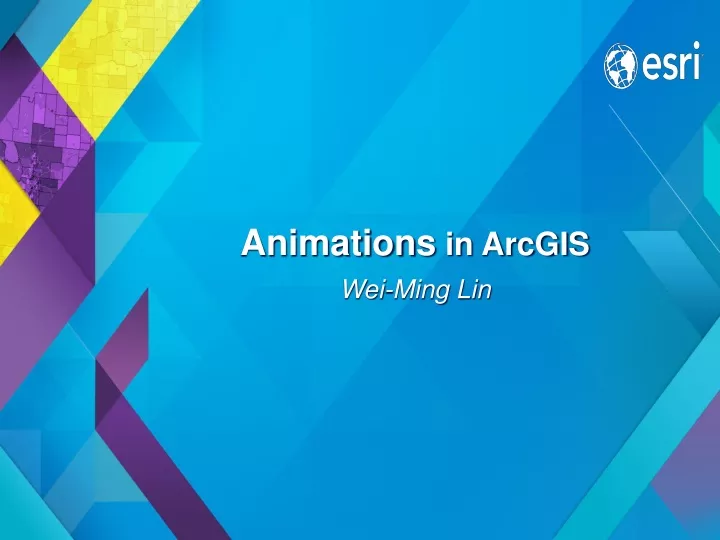 animations in arcgis