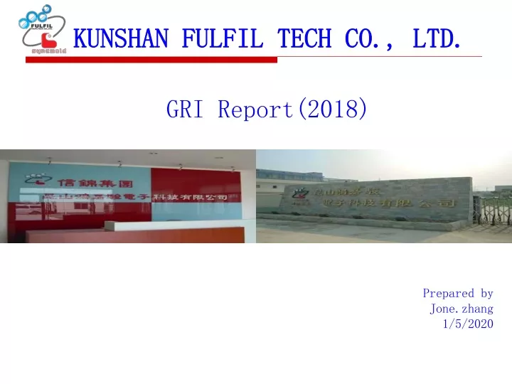 kunshan fulfil tech co ltd