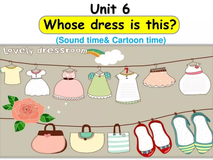 unit 6 whose dress is this