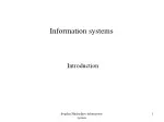 Comprehensive Overview of Information Systems in Company Management - slide 1