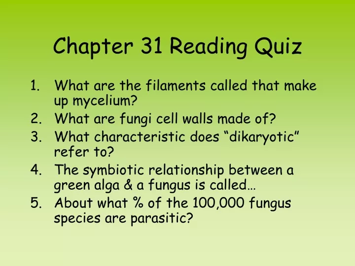 chapter 31 reading quiz